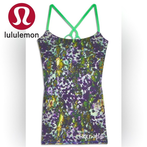 🍋 Lululemon Dancing Warrior Tank
Floral Sport White Multi / Pistachio Size 8 - Picture 2 of 11